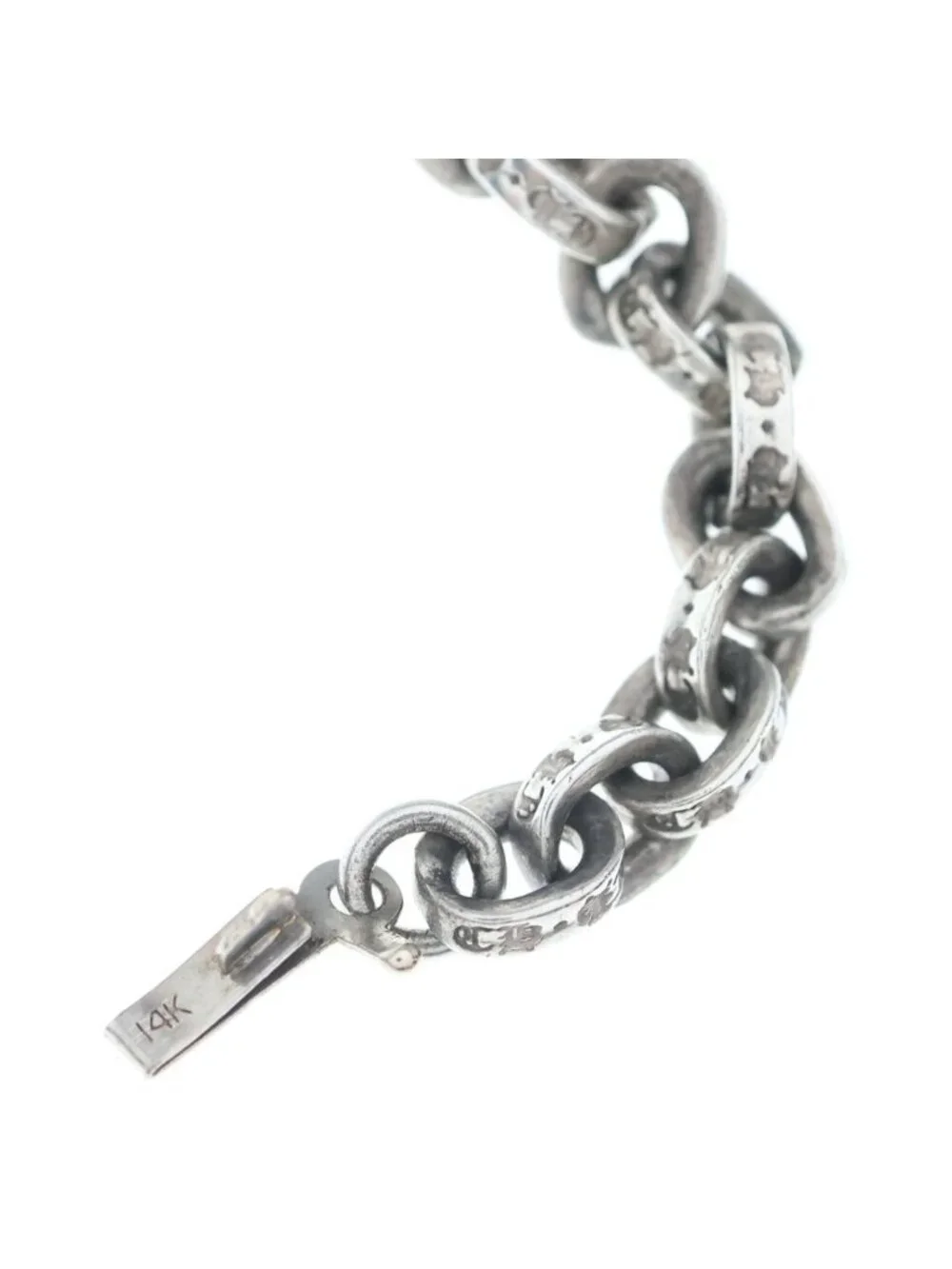 Chrome Hearts Paper Chain 18 Necklace Silver